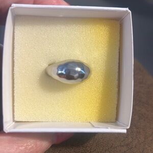 Stella and Dot Hammered Silver Ring